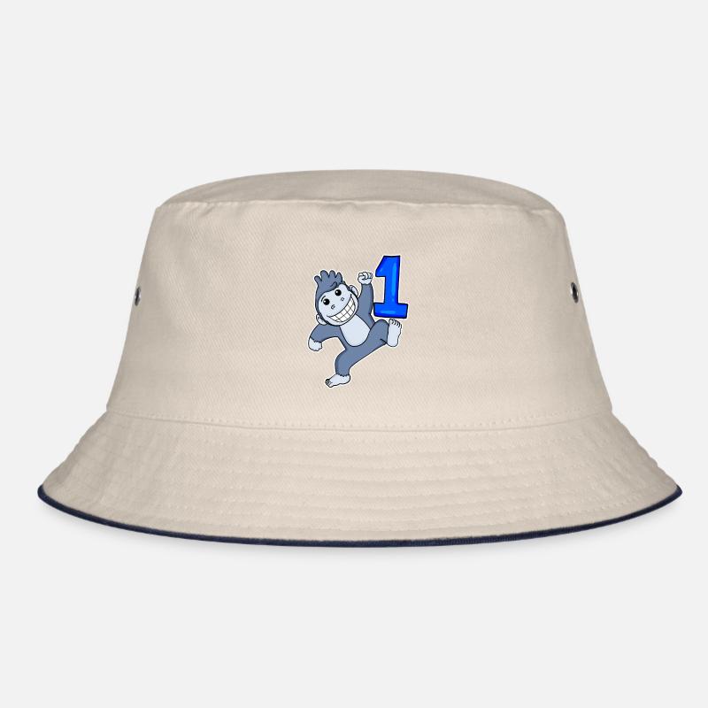 Zahl 1 Nummer Eins Bucket Hat