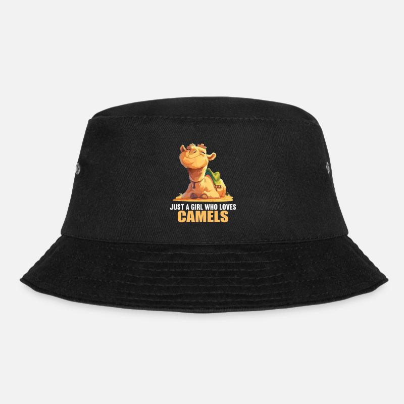 Camel Kamele Kamel - Bucket Hat - Schwarz