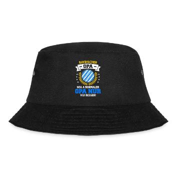 BAYERISCHER OPA WIA A NORMALER OPA NUR BESSER - Bucket Hat - Schwarz - Vorne - Lela (165cm)