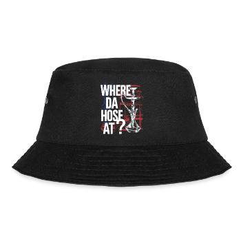 Fun hookah look for fans - Bucket Hat - black - Front - Lela (165cm)