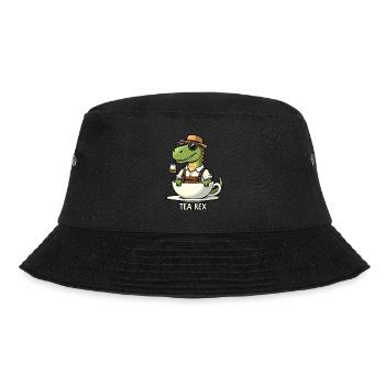 Tea Rex - Bucket Hat - Schwarz - Vorne - Lela (165cm)