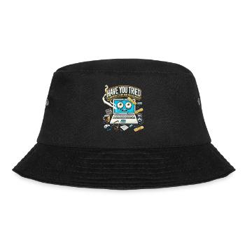 Haben Sie versucht, das Gerät aus- und wieder einz - Bucket Hat - Schwarz - Vorne - Lela (165cm)