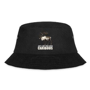 Caribou Karibus Karibu - Bucket Hat - Schwarz - Vorne - Lela (165cm)