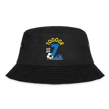 Goal Football I' Children's Birthday - Bucket Hat - black - Front - Lela (165cm)