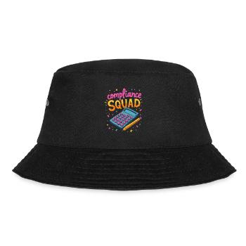 Wirtschaftsprüfer Kader - Bucket Hat - Schwarz - Vorne - Lela (165cm)