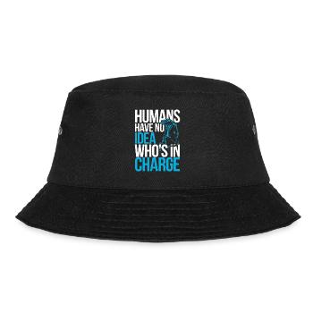Lizard People Reptile Conspiracy And Secret - Bucket Hat - black - Front - Lela (165cm)