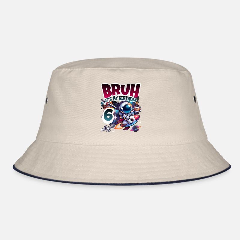 Astronaut 6. Geburtstag Weltall Bucket Hat