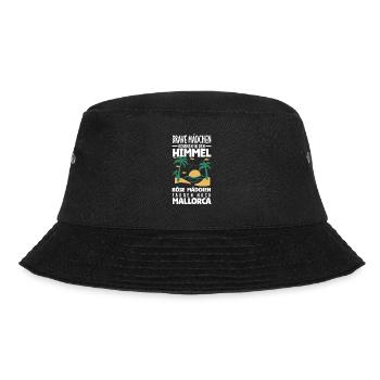 Mallorca Party Crew Mallorca Urlaub - Bucket Hat - Schwarz - Vorne - Lela (165cm)