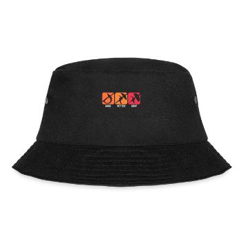 Fencing Sword Sabre Epee Fencing Gift - Bucket Hat - black - Front - Lela (165cm)
