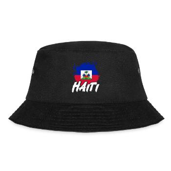 Haiti Haitianer Karibik Urlaub - Bucket Hat - Schwarz - Vorne - Lela (165cm)
