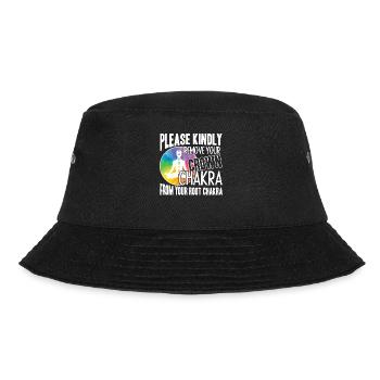 Please Kindly Remove Your Crown Chakra - Bucket Hat - black - Front - Lela (165cm)