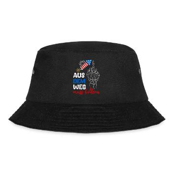 Feuerwerk AUS DEM WEG MUSS BÖLLERN Lustiges - Bucket Hat - Schwarz - Vorne - Lela (165cm)