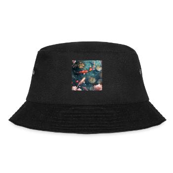 Japan - Bucket Hat - Schwarz - Vorne - Lela (165cm)