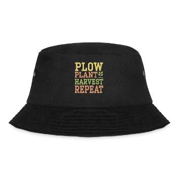 Farming Simulator Virtual Farming Game Fan Farm - Bucket Hat - black - Front - Lela (165cm)