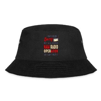 Amateurfunk Sexy Lizenzierter Amateurfunk - Bucket Hat - Schwarz - Vorne - Lela (165cm)