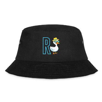 Ruhestand R ENTE Lustiges Rentner Renten - Bucket Hat - Schwarz - Vorne - Lela (165cm)