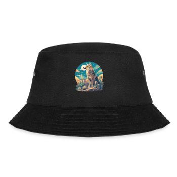 Kojoten Kojote - Bucket Hat - Schwarz - Vorne - Lela (165cm)