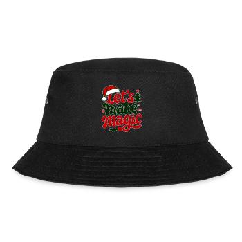 Christmas magic - Bucket Hat - black - Front - Lela (165cm)