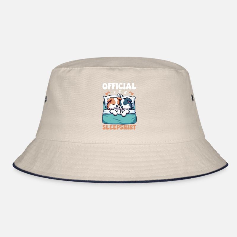 Official Sleeper Collie Lover Sleeps Bucket Hat