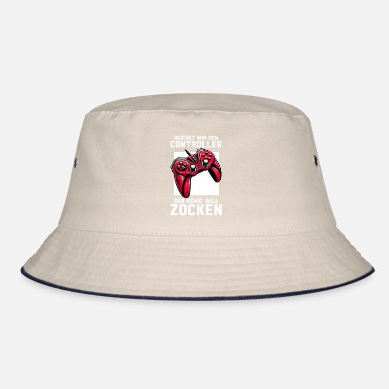 Reichet Mir Den Controller Der König Will Zocken Bucket Hat
