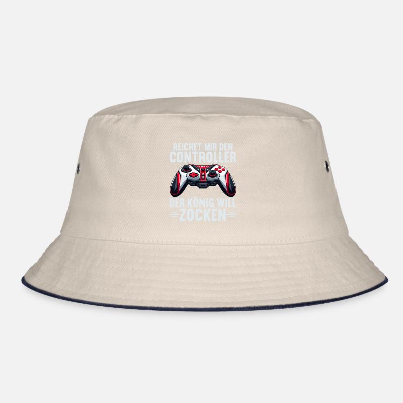 Reichet Mir Den Controller Der König Will Zocken Bucket Hat