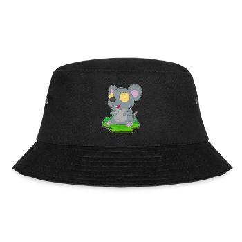 Mouse Halloween Zombie - Bucket Hat - black - Front - Lela (165cm)
