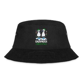 Galapagos Christmas - Bucket Hat - black - Front - Lela (165cm)