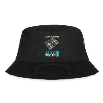 Dj Disc Jockey - Bucket Hat - Schwarz - Vorne - Lela (165cm)
