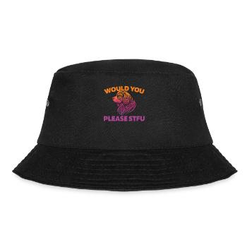 King Charles Cavalier Stfu - Bucket Hat - black - Front - Lela (165cm)