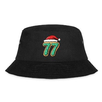 77 Number Christmas - Bucket Hat - black - Front - Lela (165cm)