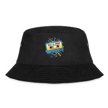 1953 MUSIC CASSETTE BEST OF - Bucket Hat - black - Front - Lela (165cm)