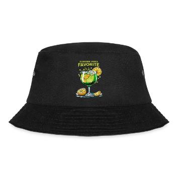 GETRÄNK SPRITZ SUMMER VIBES FAVORITE - Bucket Hat - Schwarz - Vorne - Lela (165cm)