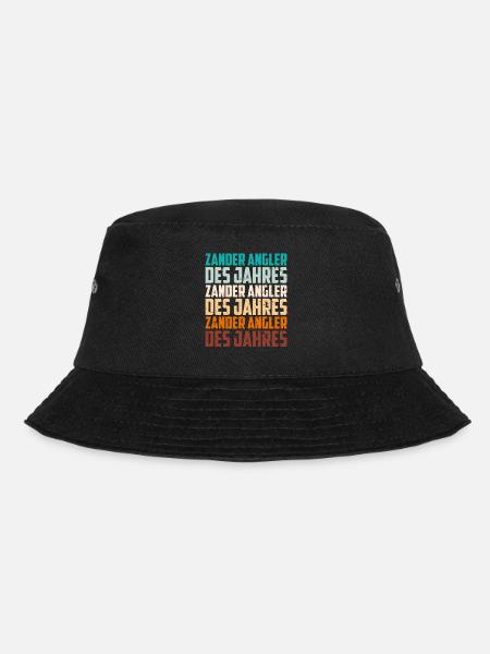 ZANDER ANGLER DES JAHRES ZANDER ANGLER DES JAHRES - Bucket Hat - Schwarz