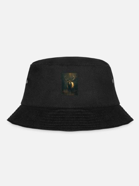 Elche Elch - Bucket Hat - Schwarz