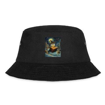 Snowman Christmas Decoration Women Men Children - Bucket Hat - black - Front - Lela (165cm)