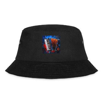 Akkordeon - Bucket Hat - Schwarz - Vorne - Lela (165cm)