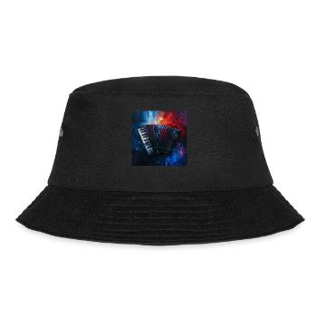 Akkordeon - Bucket Hat - Schwarz - Vorne - Lela (165cm)