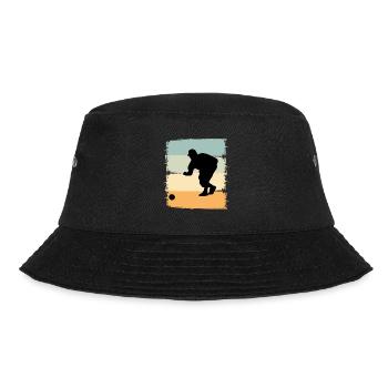 Boule Boccia Boule player - Bucket Hat - black - Front - Lela (165cm)