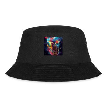Tuba - Bucket Hat - black - Front - Lela (165cm)