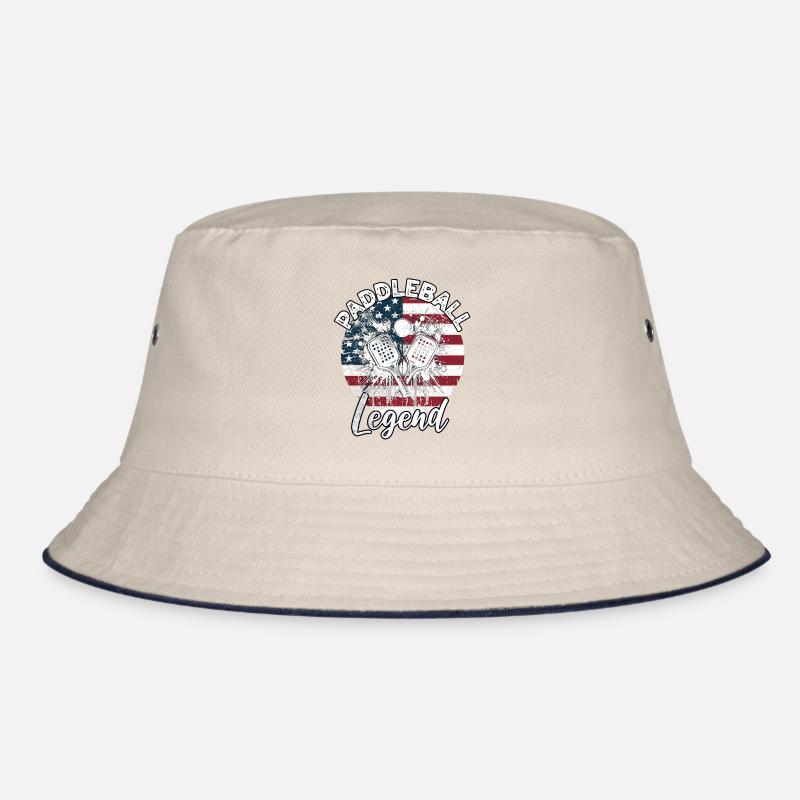 Paddleball Sayings Bucket Hat