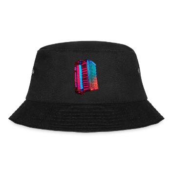 Akkordeon - Bucket Hat - Schwarz - Vorne - Lela (165cm)
