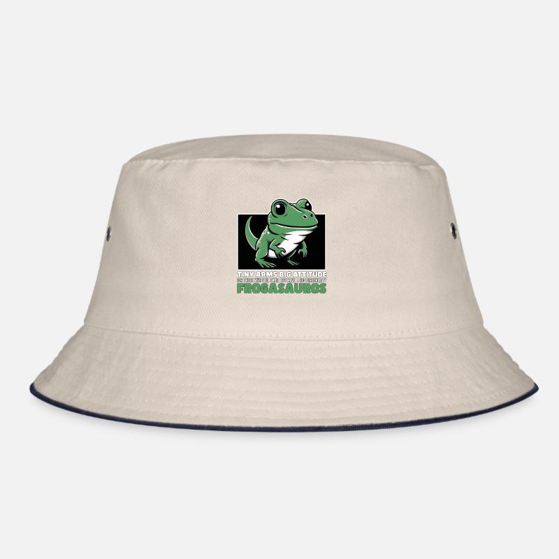 TINY ARMS BIG ATTITUDE - FROGASAURUS Bucket Hat