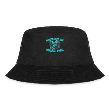 Sim Racing - Bucket Hat - Schwarz - Vorne - Lela (165cm)