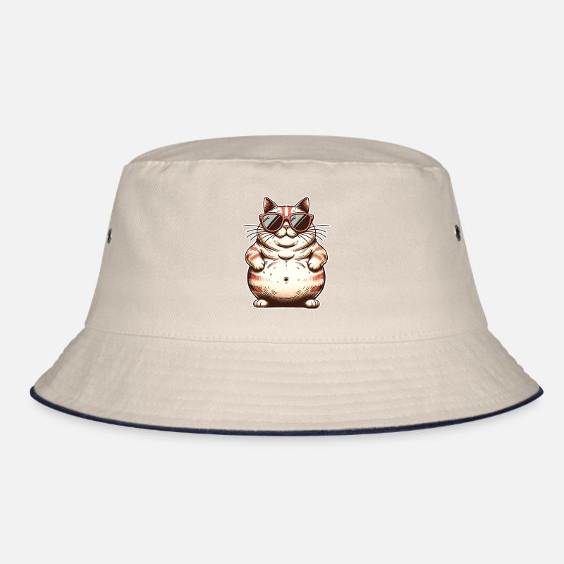Dicke Coole Katze Bucket Hat