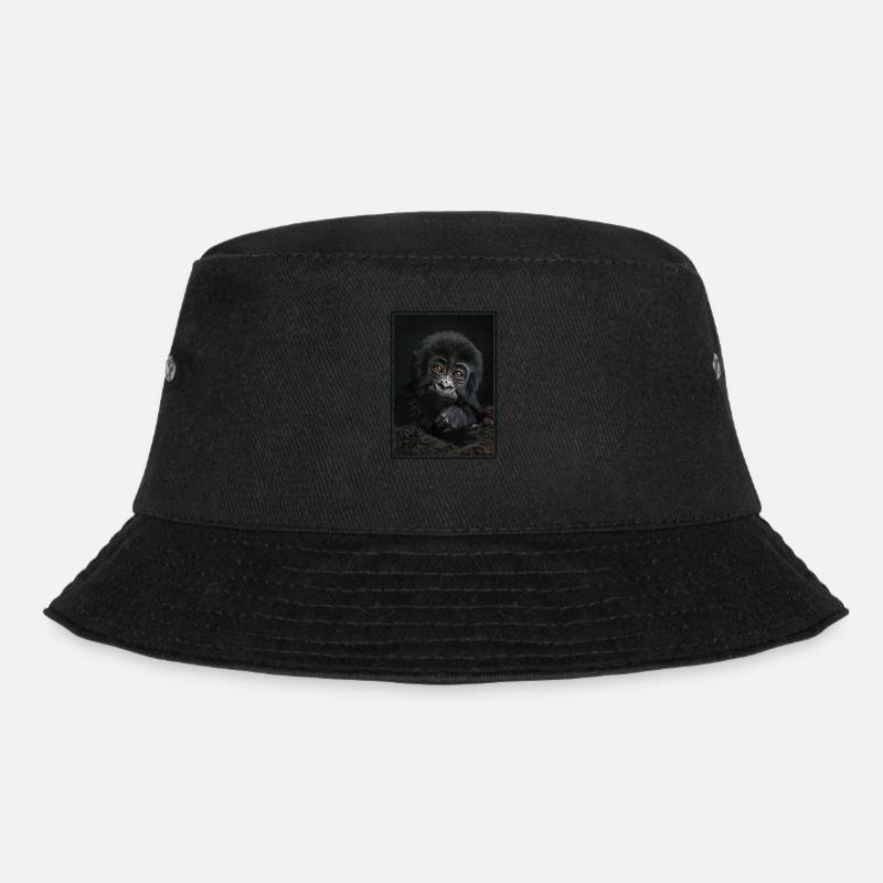 Gorillas Gorilla - Bucket Hat - Schwarz