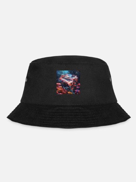 Klavier - Bucket Hat - Schwarz