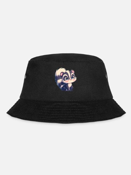 Stinktiere Stinktier - Bucket Hat - Schwarz