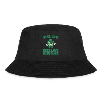 Irish Dance Irischer Tanz - Bucket Hat - Schwarz - Vorne - Lela (165cm)