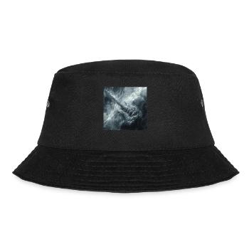 Gitarre - Bucket Hat - Schwarz - Vorne - Lela (165cm)