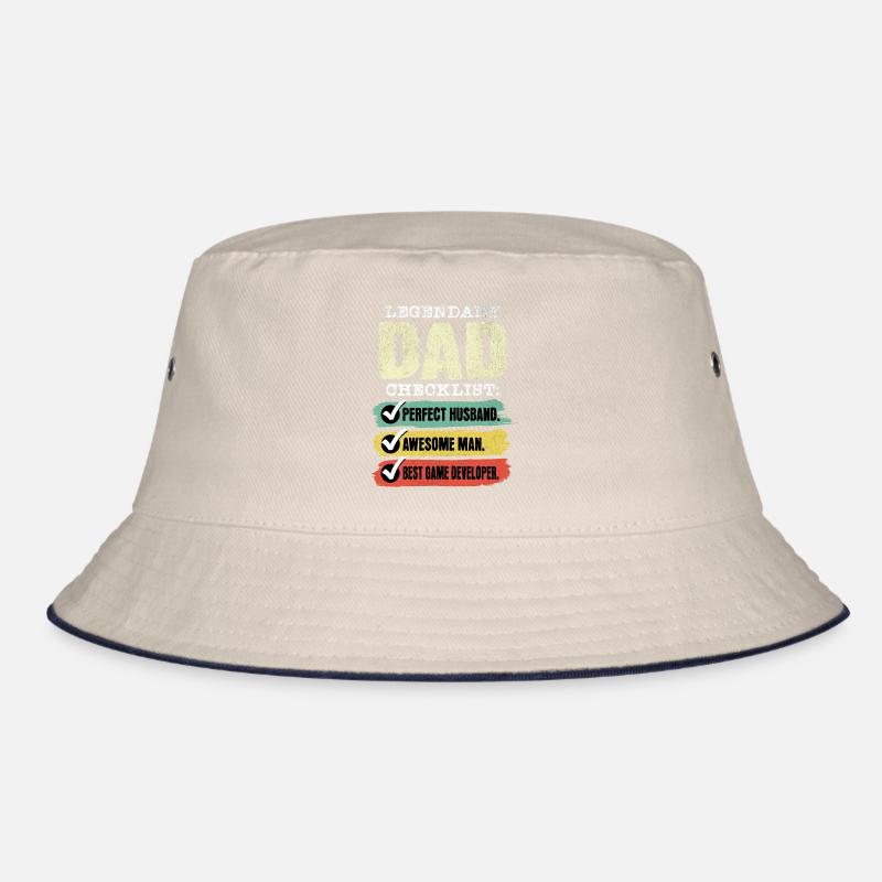 Dad Game Developer Father's Day Bucket Hat